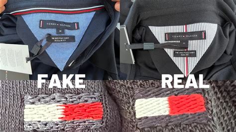 Tommy Jeans real vs fake. How to spot fake Tommy Hilfiger.